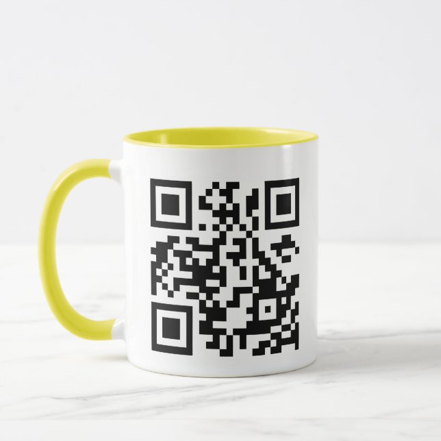 Skapa Din Egen QR-kod Mugg (Vänster)