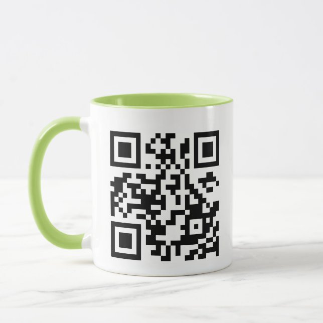 Skapa Din Egen QR-kod Mugg (Vänster)