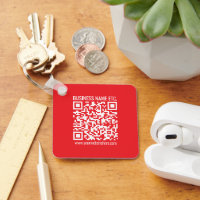 Skapa din egen QR-kod omedelbart | Redigerbart röt