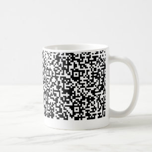 Skapa Din Egen QR-kod Rolig Kaffemugg Present