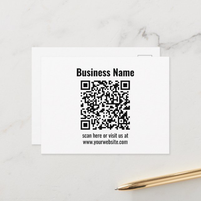 Skapa din egen QR-kod | Transportör Vykort (Fram/Back In Situ)