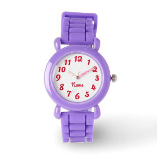 Skapa din egen Red Personlig Solid Färg Armbandsur