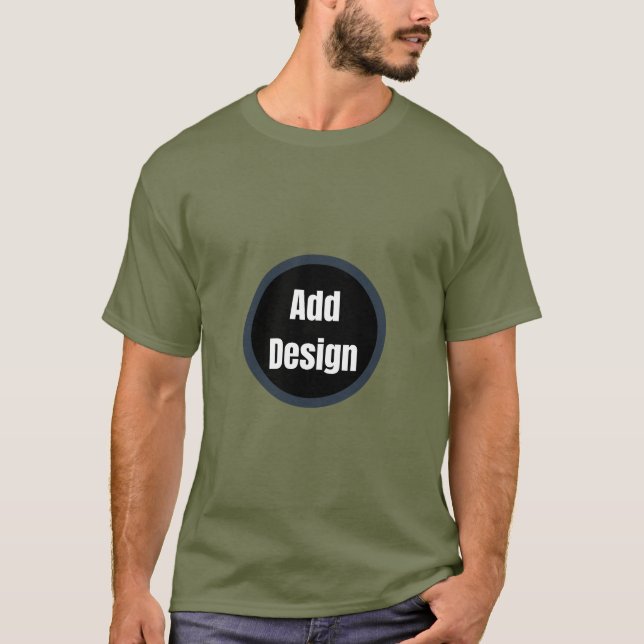 Skapa din egen redigerbara t shirt (Framsida)
