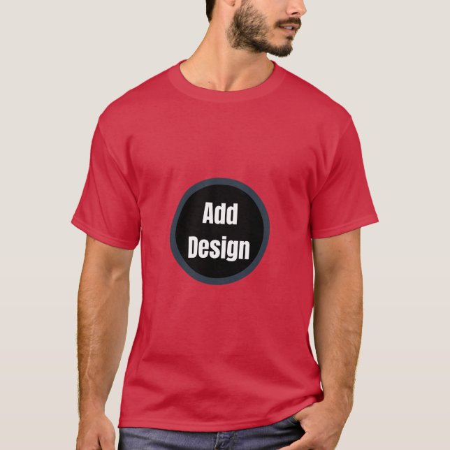 Skapa din egen redigerbara t shirt (Framsida)