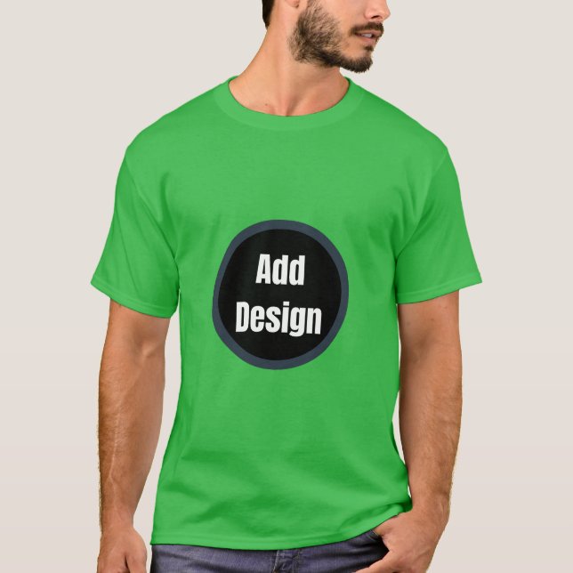 Skapa din egen redigerbara t shirt (Framsida)
