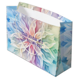 Skapa din egen regnbåge julsnöflake