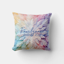 Skapa din egen regnbåge, Papper snöflinga Kudde