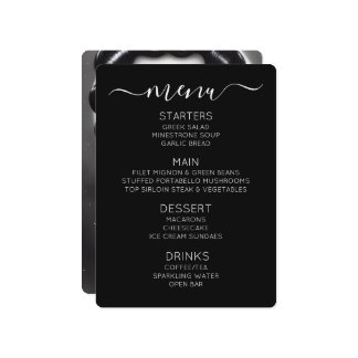 Skapa Din Egen Retro Svart Stjärna Pinup Meny