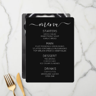 Skapa Din Egen Retro Svarta Stjärna Pinuppa Meny