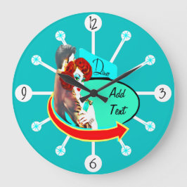 Skapa din egen Retro-Vintage 50s-Middag Stor Klocka