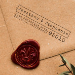 Skapa din egen Returadress för Retro-skrivmaskin Stämpel<br><div class="desc">Skapa Din egen Retro Typewriter-Returadress frimärke med den här mallen med hjälp av Invintage. Den här designens typografi är unik, inspirerad av hur vintagens skrivmaskiner ser ut! Lägg till dig och din partners namn och adress i den här mallen och titta på komen till livet, välj sedan höger bläck färg...</div>