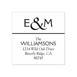 Skapa din egen returadress stämpel