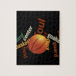 Skapa din egen Ringar Basketball Sport Fanatics. Pussel