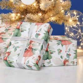 Skapa din egen röda Helgdag Fairy Presentpapper