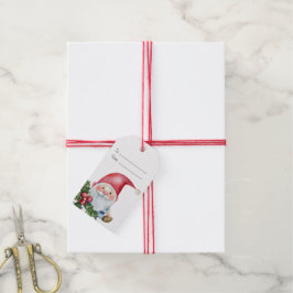 Skapa Din Egen Roliga Jul Tomte Presentetikett