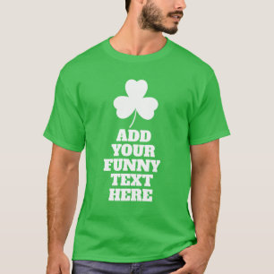 Skapa Din Egen Roliga St Patricks Day T-shirt