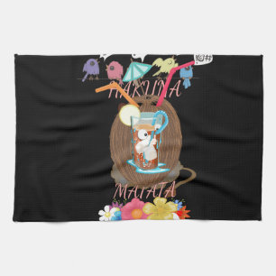 Skapa din egen Roligt sommartid, Beach Party Ideas Kökshandduk