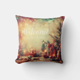 Skapa din egen romantiska Julgran Kudde