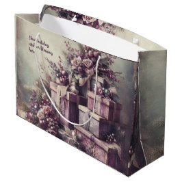 Skapa din egen romantiska Lila och Grått Presenter