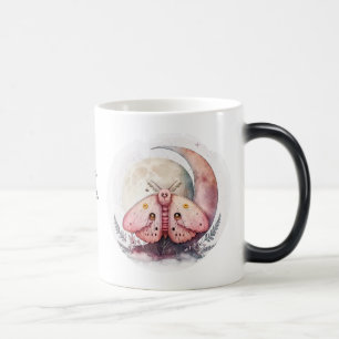 Skapa din egen Rosa Måne Moth Magisk Mugg