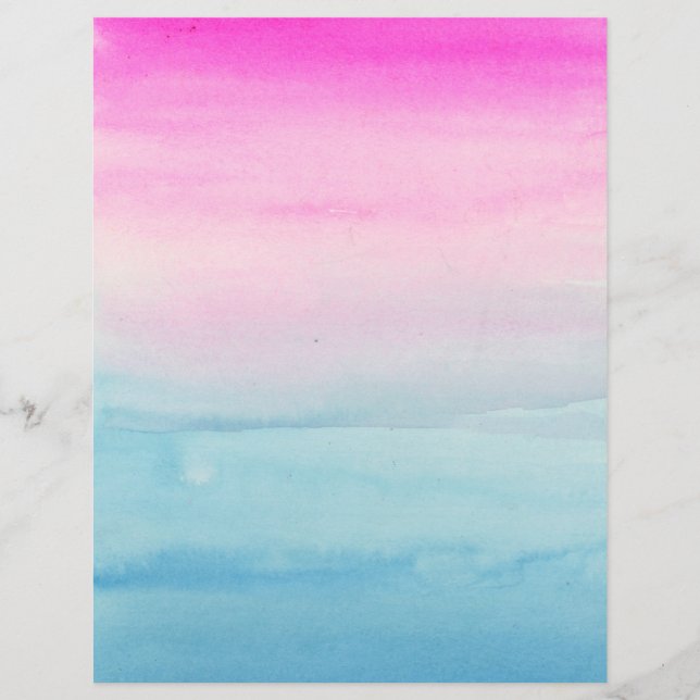 Skapa din egen Rosa och Blå gemener Reklamblad (Framsidan)