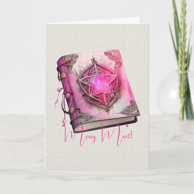 Skapa din egen Rosa Pentacle Grimoire Kort (Framsida)