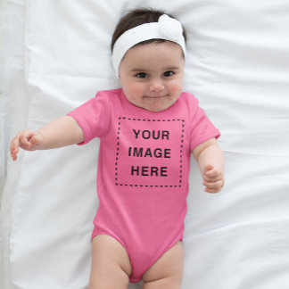 Skapa din egen rosa tutu söt babyflicka romper tröja