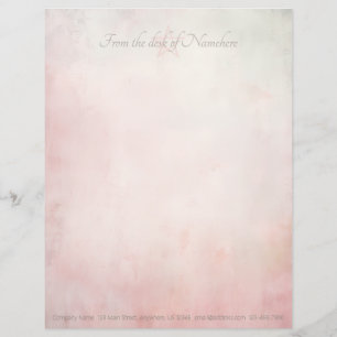 Skapa din egen Rosey Green Shabby Chic Grunge Brevhuvud