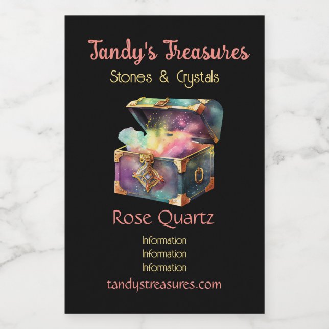 Skapa din egen ruta för senaste händelser vinetikett (Enkel etikett)