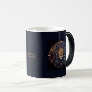Skapa din egen sjukliga akstrologi Leo Zodiac Magisk Mugg