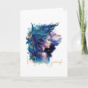 Skapa din egen sjukliga amfirite Nymph Kort