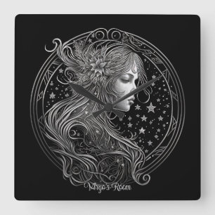 Skapa din egen sjukliga astrologi Våg Zodiac Fyrkantig Klocka