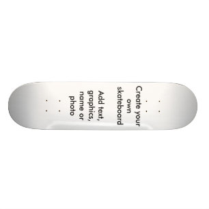 Skapa din egen skateboardLägg till text, grafik, . Skateboard Bräda 21,5 Cm