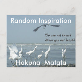 Skapa din egen slumpmässiga inspiration anpassa vykort