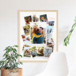 Skapa din egen snabbfilmsfotokollage poster<br><div class="desc">Skapa din egen fotokollage poster utskrift med 15 bilder i en snabbfilm i stil ram.</div>