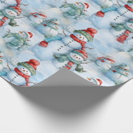 Skapa din egen Snögubbe Fält Presentpapper