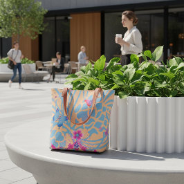 Skapa din egen Snyggt-allt-över-utskrift Tygkasse