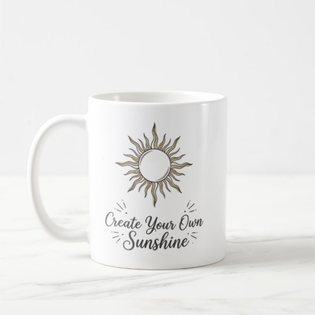 Skapa Din Egen Solsken Boho Sol Mugg (Vänster)