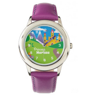 Skapa din egen Söt Fairy Princess Castle Armbandsur