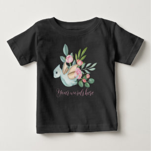 Skapa din egen Söt Girl Dinosaur & Ro T Shirt