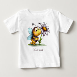 Skapa Din Egen Söt Humla & Tusenskönas T Shirt