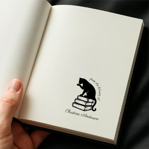 Skapa din egen   Söt katt   Från bibliotek hos Självfärgande Stämpel