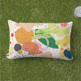 Skapa din egen söta mönster Zazzle som designar ve Lumbarkudde