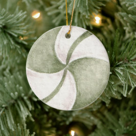 Skapa din egen Spearmint Candy-jul Julgransprydnad Keramik