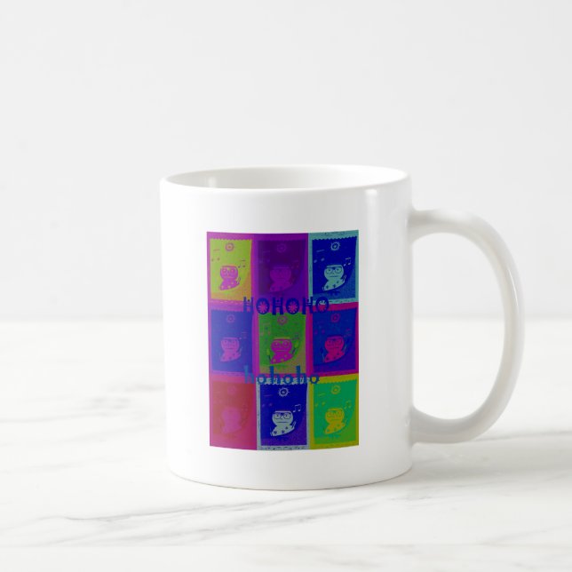 Skapa din egen Speciella jultomtekonst Kaffemugg (Höger)
