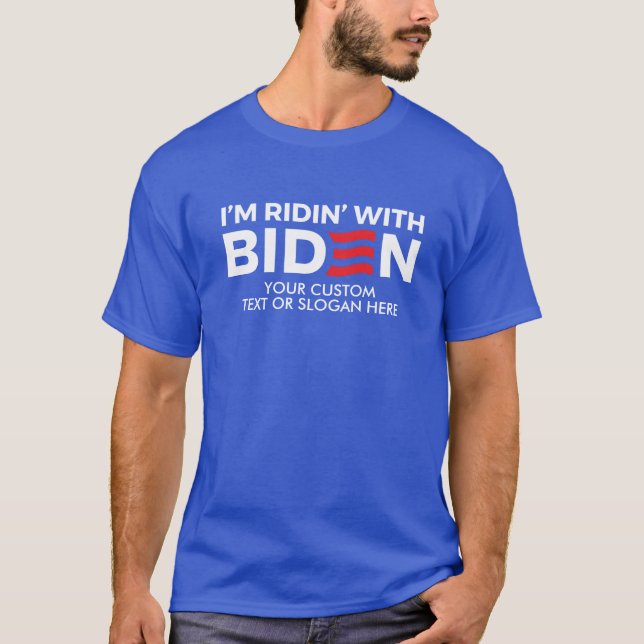 Skapa din egen stam med Biden T Shirt (Framsida)