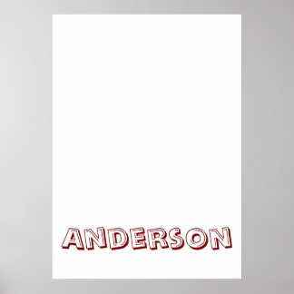 Skapa din egen standard halvblank 20"x28" poster
