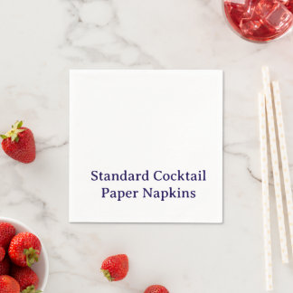 Skapa din egen standardcocktail pappersservett