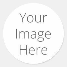 Skapa din egen stora runda fästpunkt runt klistermärke