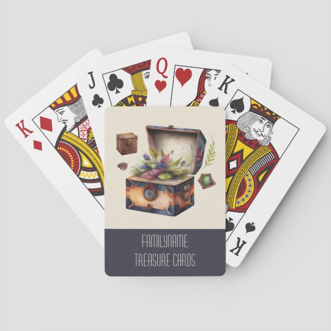 Skapa din egen största skatt casinokort (Baksidan)